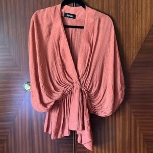 fab’rik coral pink sleeveless top